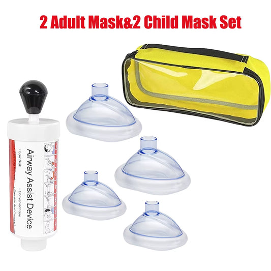 Portable Airway anti Choking Assist Device Choke Emergency Life Saving Suction Vac anti Choke Tool First Aid Kit for Kids Adults